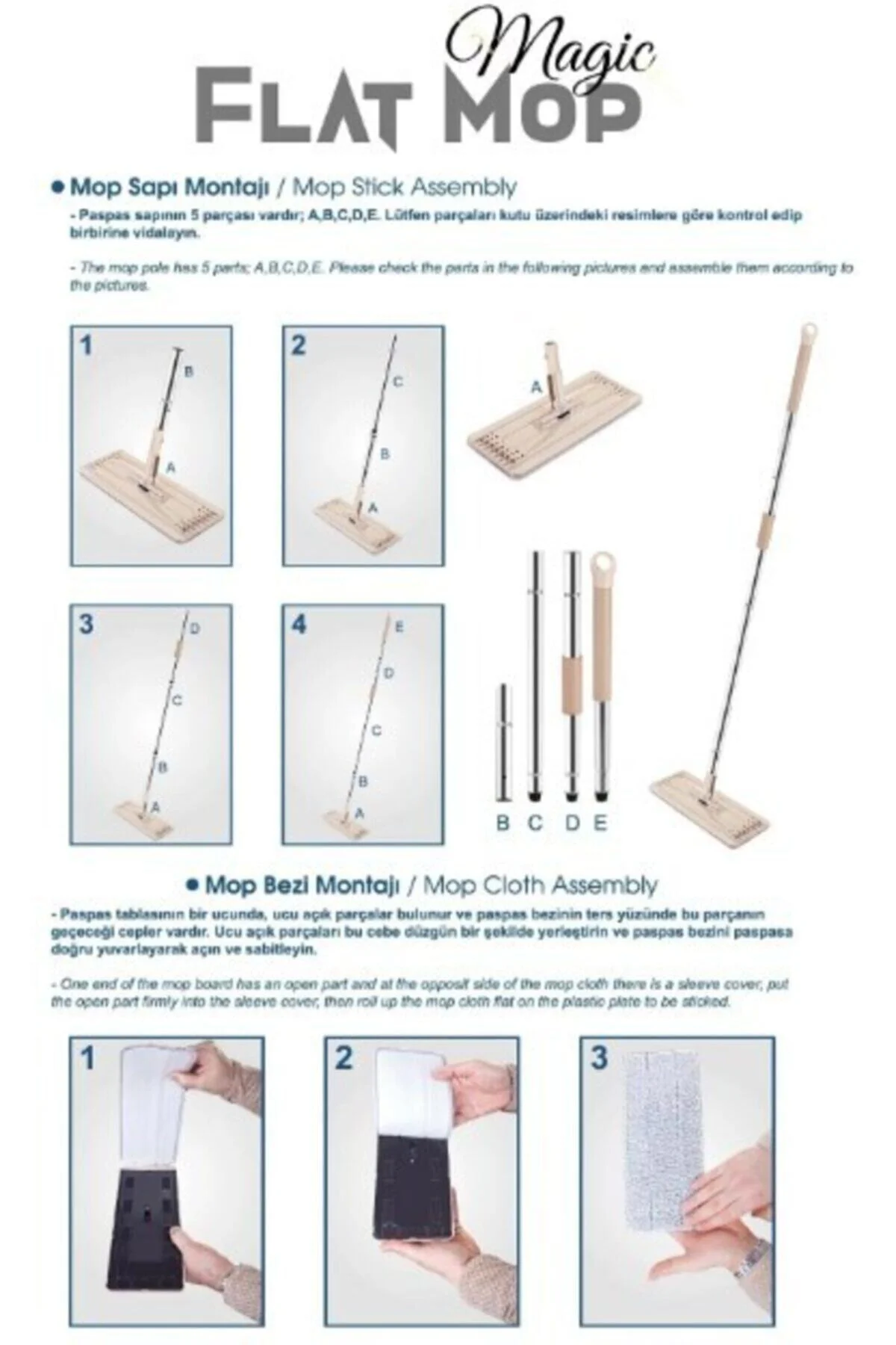 Magic Flat Set 3 Bezli - pazariz Görsel 2