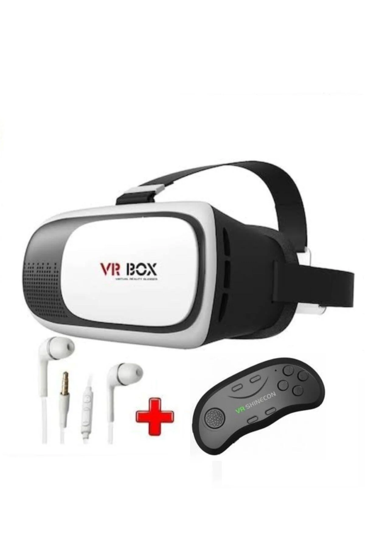 3d 3in1 Sanal Gerçeklik Gözlüğü Seti Vrst2 - VR BOX Görsel 2
