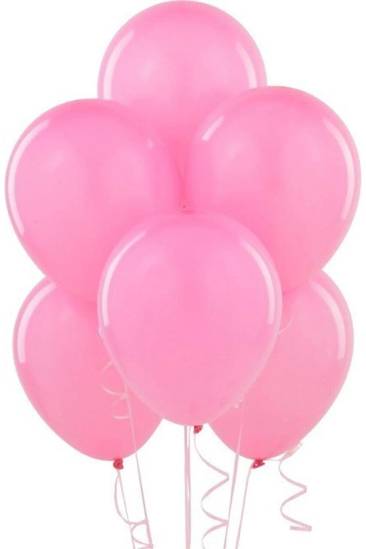 Pembe Metalik Balon