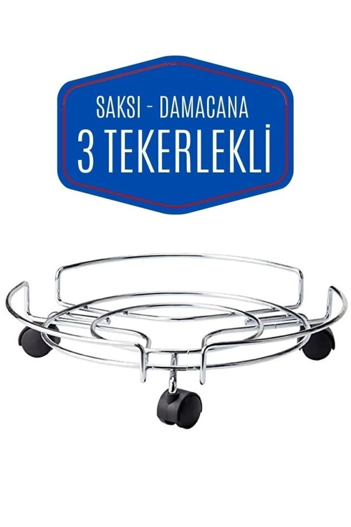 Tekerlekli Alüminyum Tüp Ve Damacana Altlığı 423534 - HomeCare Görsel 2