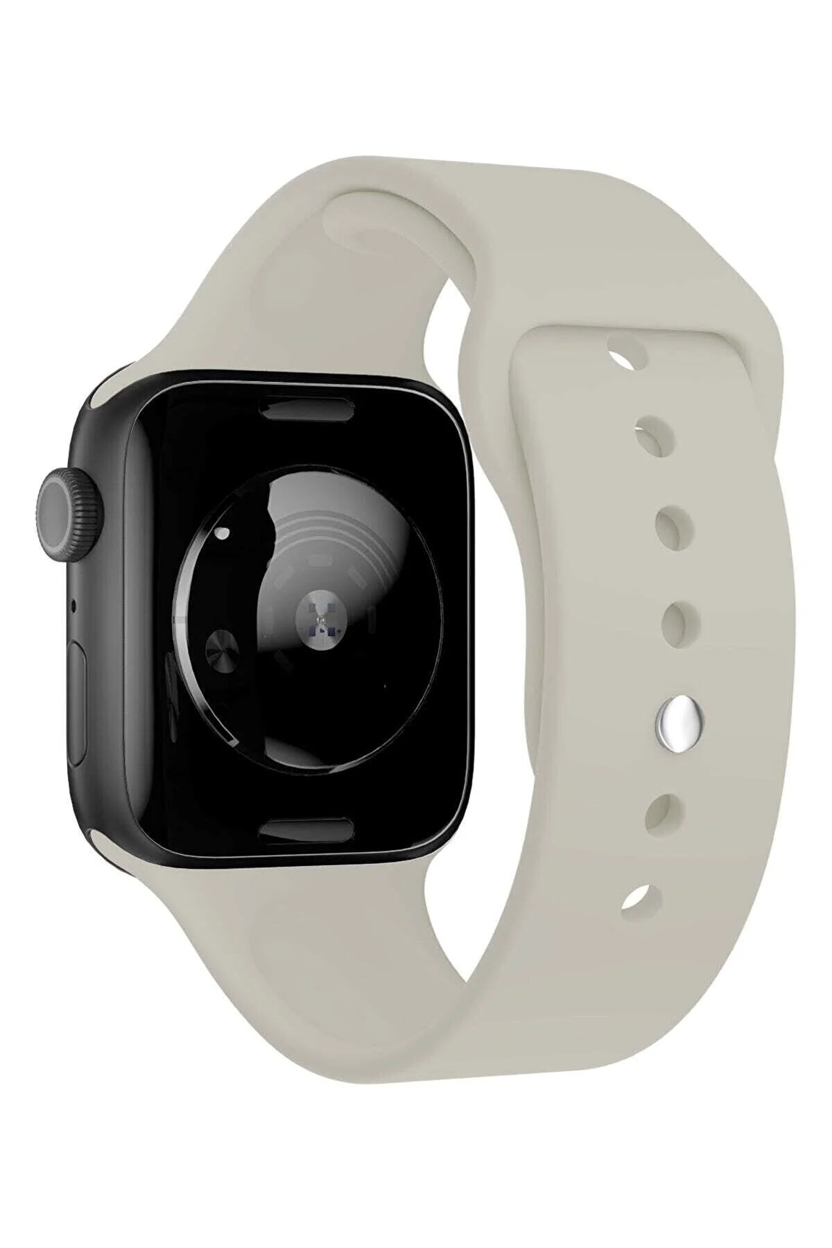 Apple Watch Uyumlu3 4 5 6 7 8 Se 38 40 41mm Kordon Kayış Klasik Silikon Uyumlu - pazariz Görsel 3