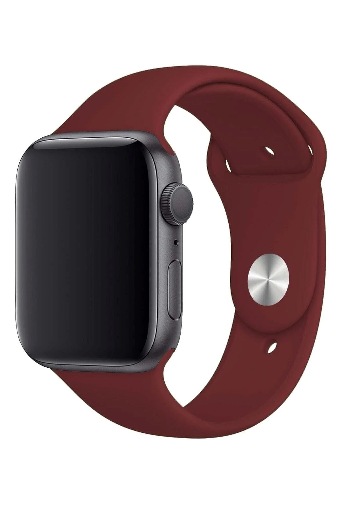 Apple Watch Uyumlu3 4 5 6 7 8 Se 42 44 45mm Kordon Kayış Klasik Kaliteli Silikon - pazariz Görsel 2
