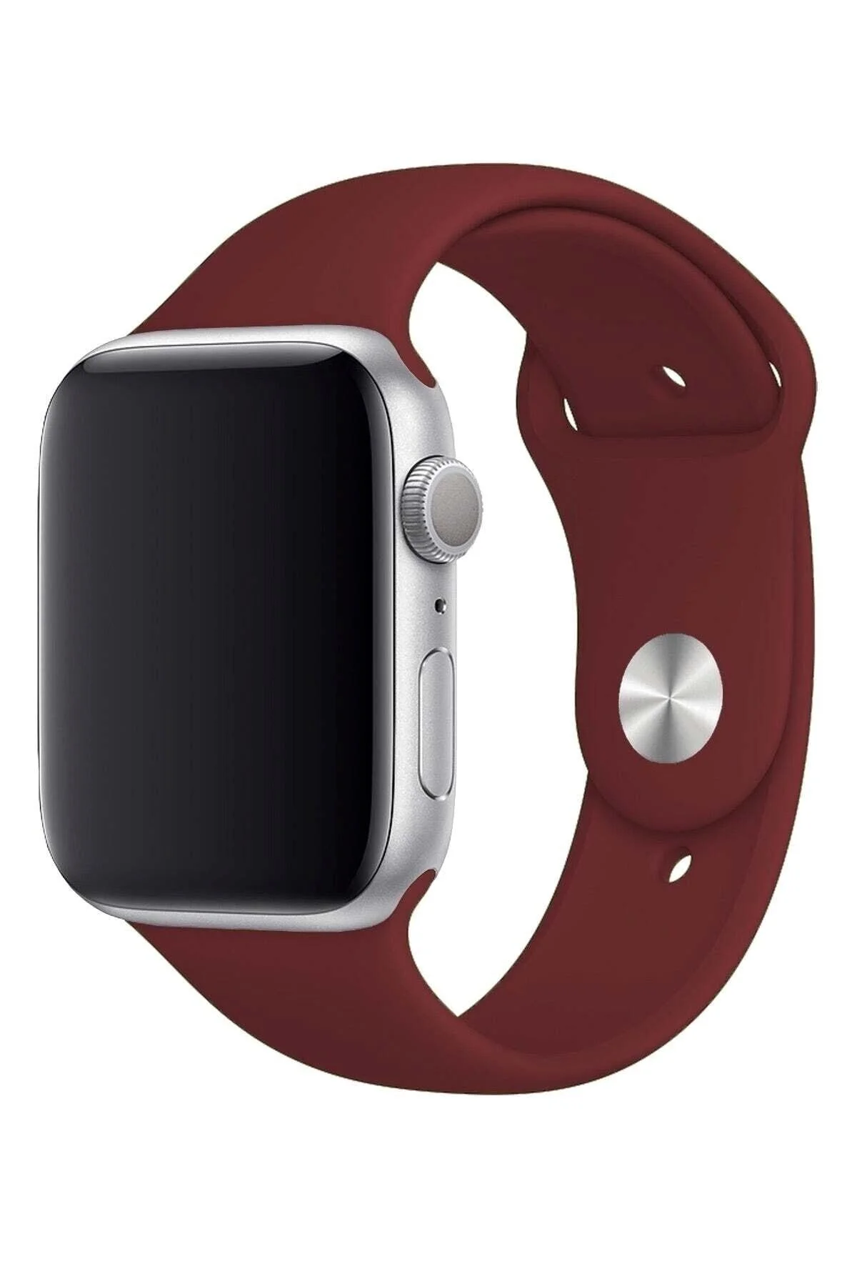 Apple Watch Uyumlu3 4 5 6 7 8 Se 42 44 45mm Kordon Kayış Klasik Kaliteli Silikon - pazariz Görsel 4