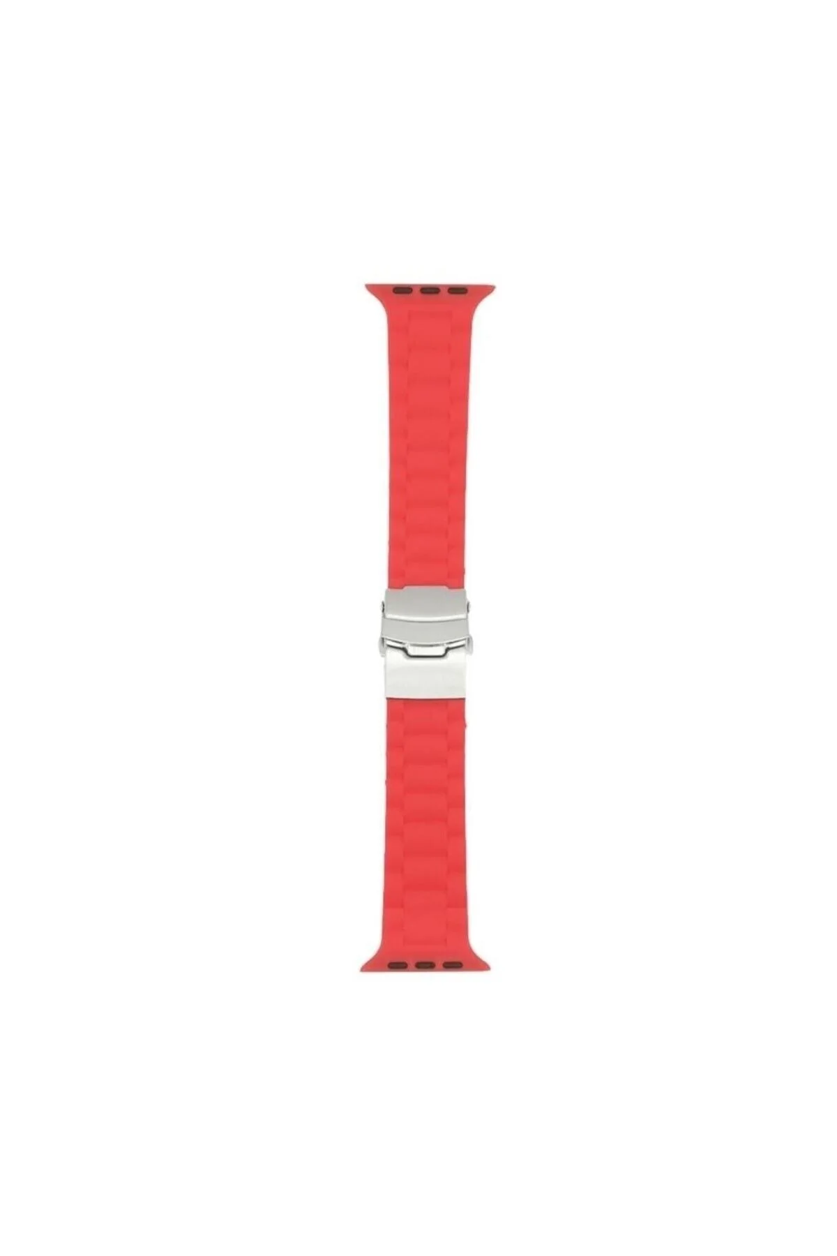 Apple Watch Uyumlu4 5 6 7 8 41mm 40mm 38mm Silikon Bracelet Kordon - pazariz Görsel 2