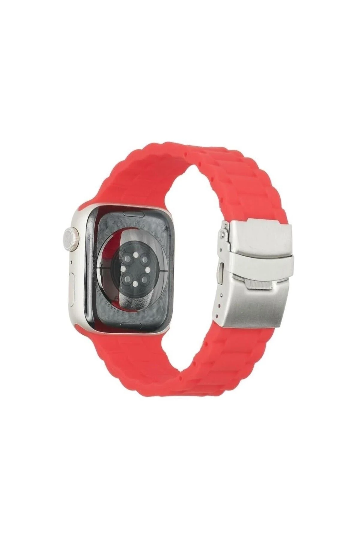Apple Watch Uyumlu4 5 6 7 8 41mm 40mm 38mm Silikon Bracelet Kordon