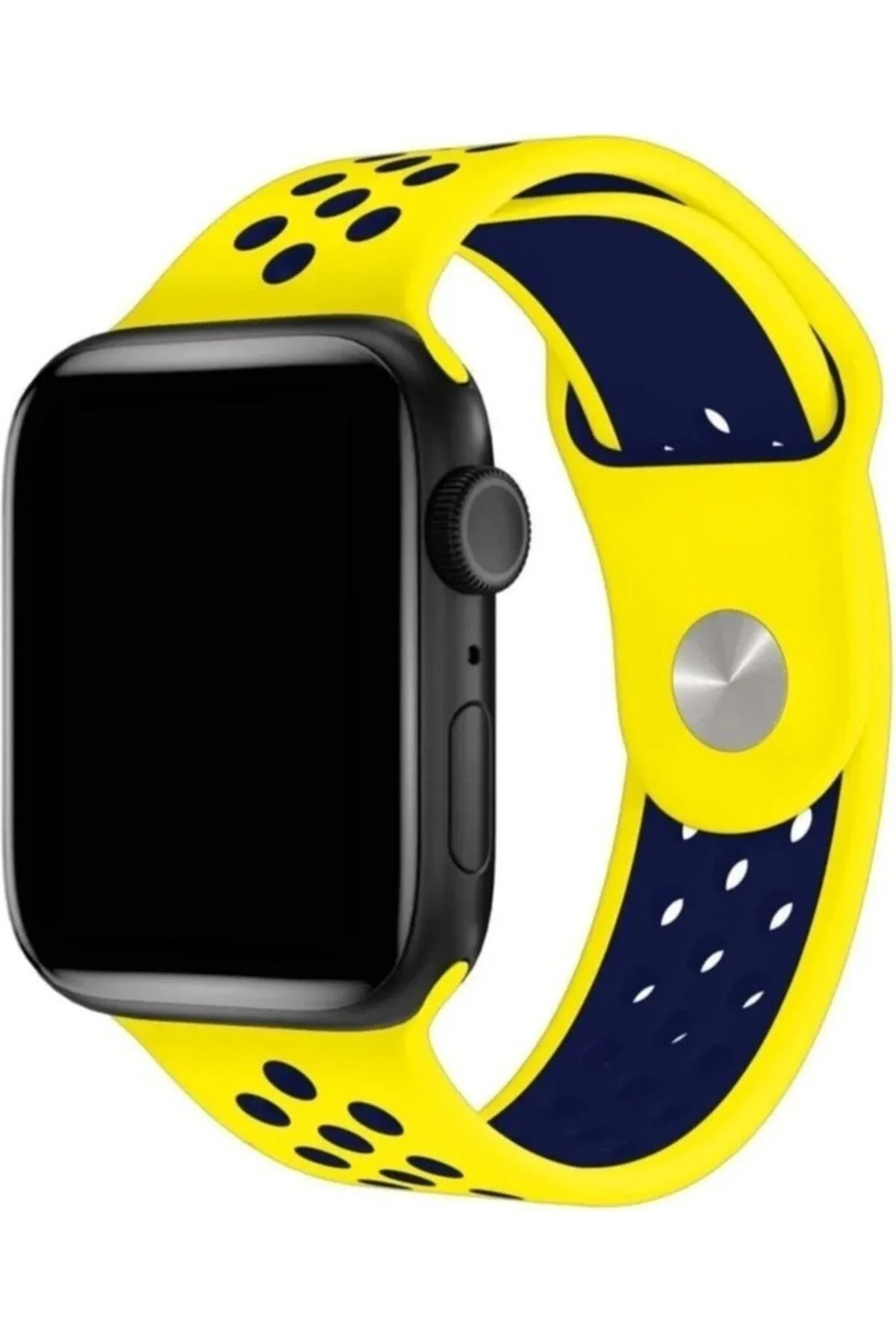 Apple Watch Uyumluultra 3 4 5 6 7 8 Se S 42 44 45mm Kordon Delikli Spor Band Kayış - pazariz Görsel 2