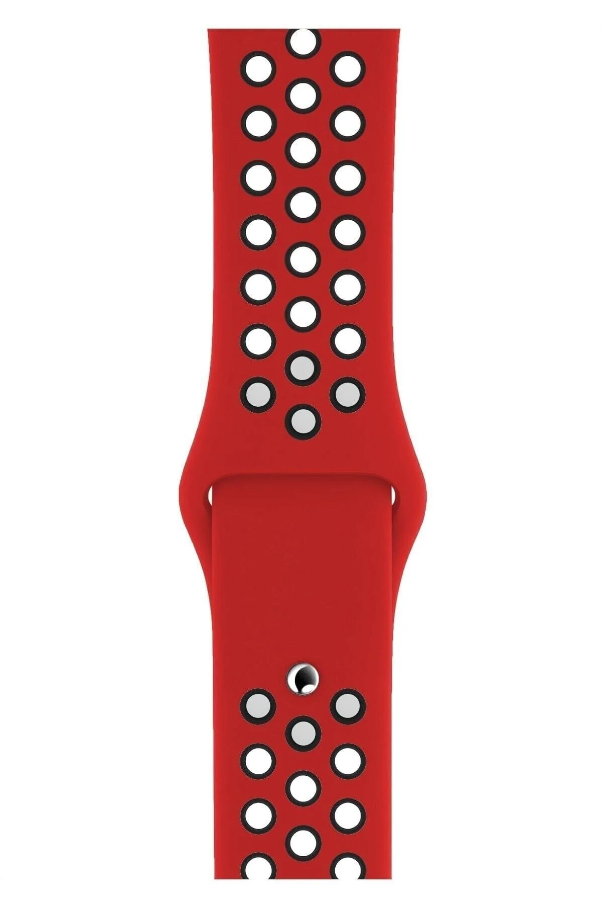 Apple Watch Uyumlusilikon Kayış Delikli Kordon 1 2 3 4 5 6 7 Se 38mm/40mm/41mm