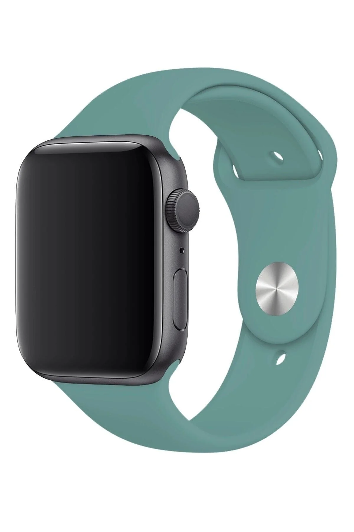 Apple Watch Uyumlu44mm Yüksek Kalite Spor Klasik Silikon Kordon - pazariz Görsel 3