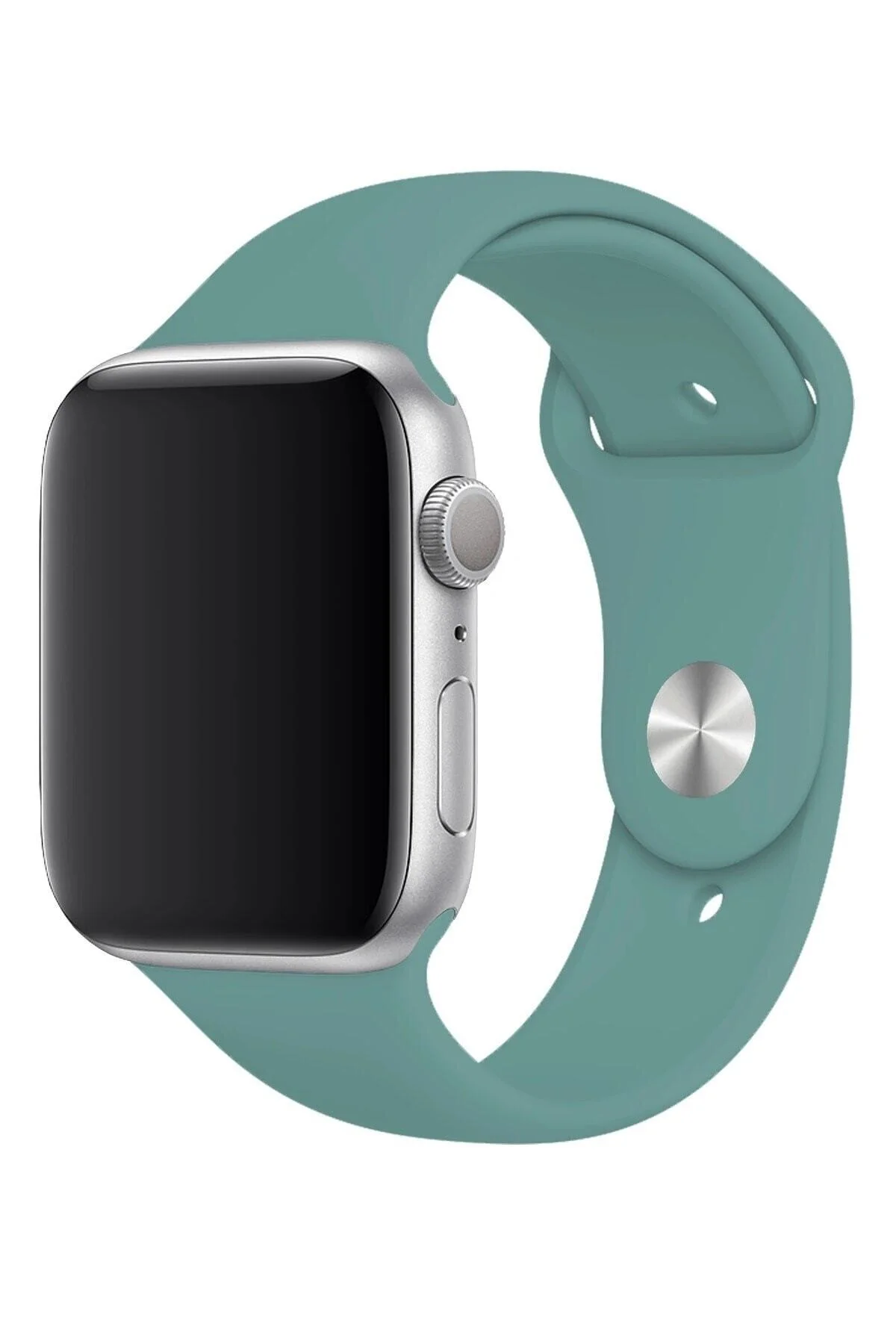 Apple Watch Uyumlu44mm Yüksek Kalite Spor Klasik Silikon Kordon - pazariz Görsel 4