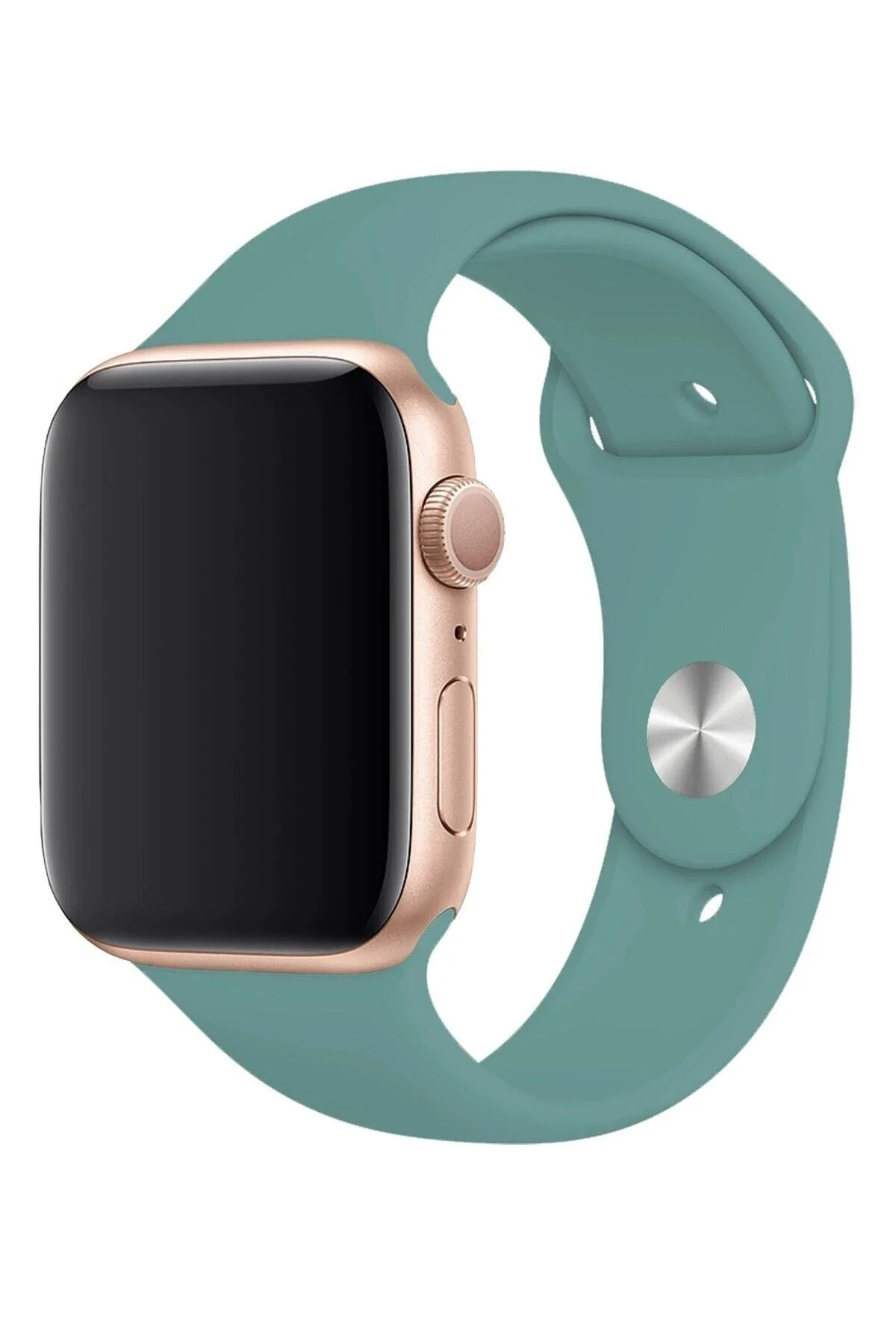 Apple Watch Uyumlu44mm Yüksek Kalite Spor Klasik Silikon Kordon - pazariz Görsel 5
