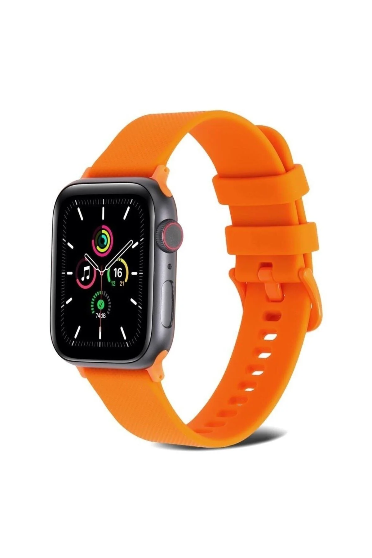 Apple Watch Uyumlu3 4 5 6 7 8 38mm 40mm 41mm Silikon Kordon Uyumlu