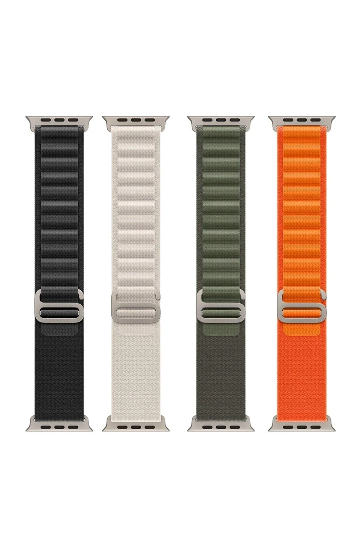 Apple Watch Uyumlugs Dt Pro T500 Ultra 3 4 5 6 7 8 Se 42 44 45 49 Mm Kumaş Kordon Kayış - pazariz Görsel 4