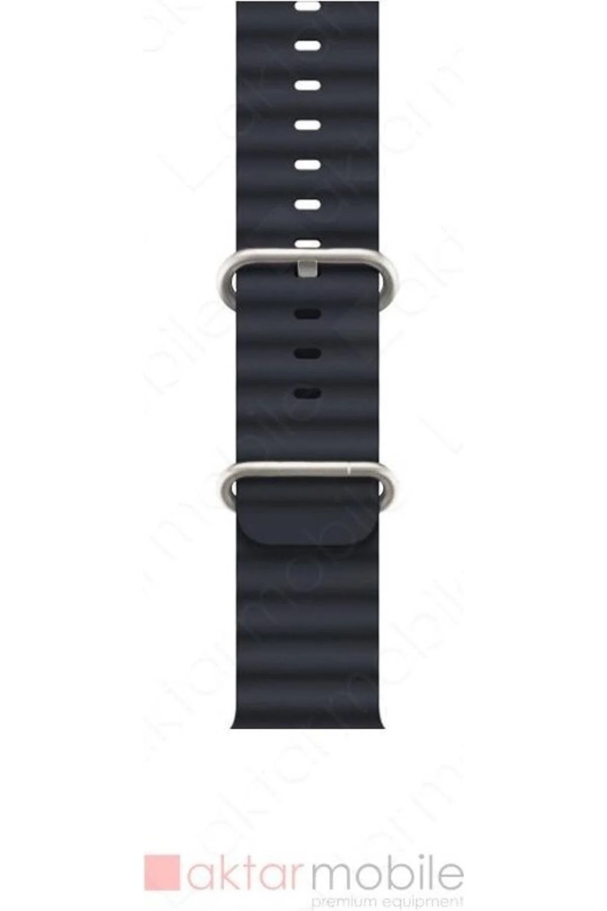 Apple Watch Uyumlu8 45 Mm Silikon Kordon Kordon Silindirik Kayış - pazariz Görsel 2