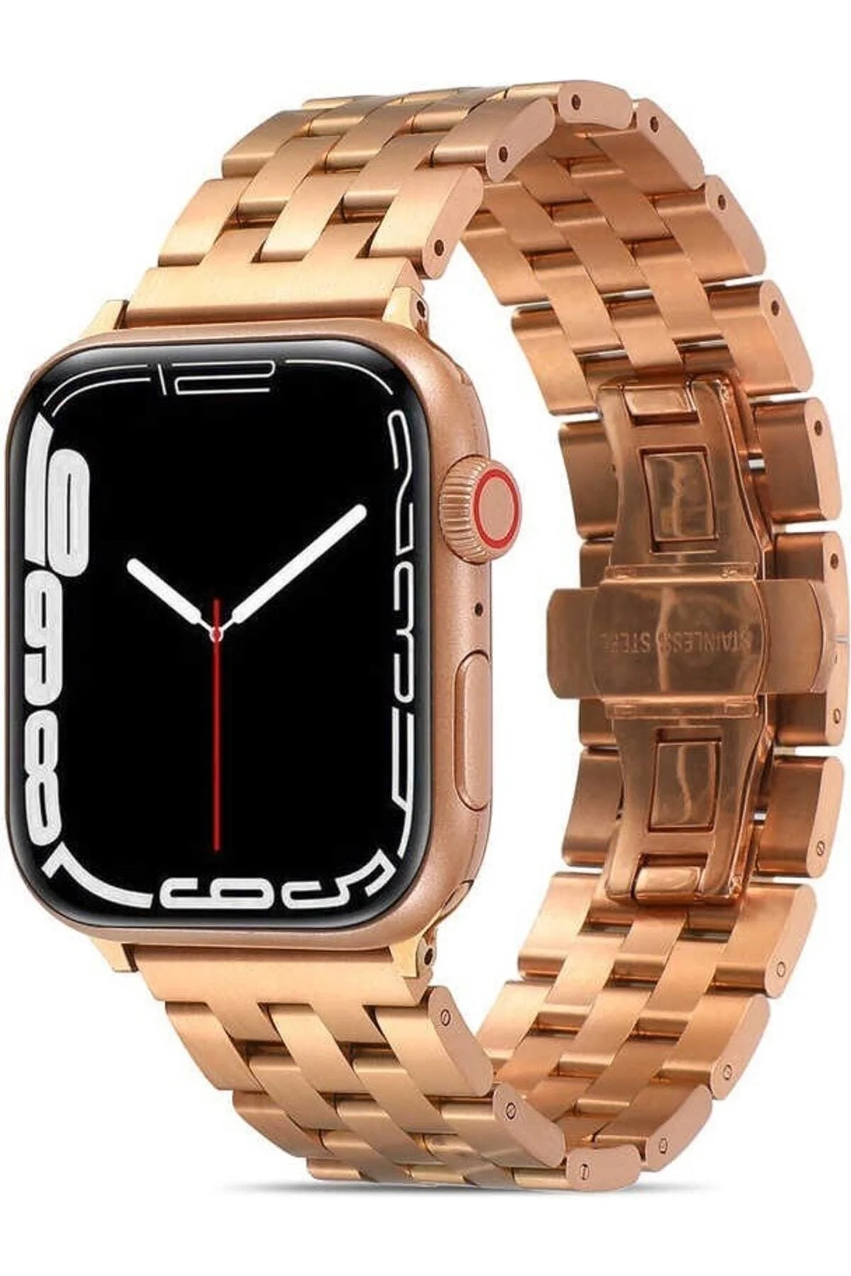 Apple Watch Uyumlu42mm 44mm 45mm 49mm 1/2/3/4/5/6/se/7/8/ultra Kordon Kordon Metal Kordon 20
