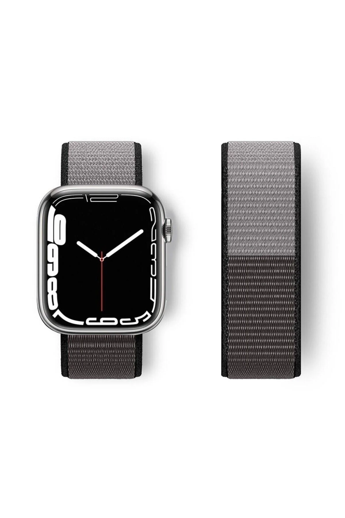 Apple Watch Uyumlu8 Ultra/ Pro (45mm / 49mm ) Örme Kordon Spor Kayış Uyumlu