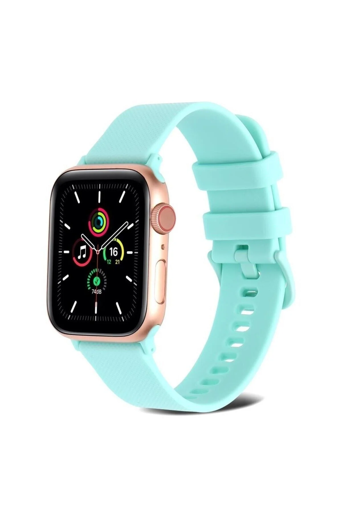 Apple Watch Uyumlu5 6 7 8 Ultra 42mm 44mm 45mm Silikon Kordon