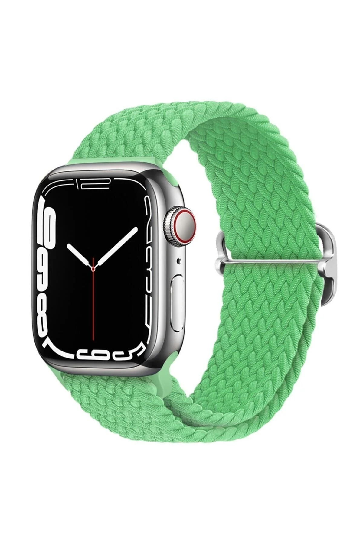 Apple Watch Uyumlu3 4 5 6 7 8 Ultra 45mm 44mm 42mm Braided Örgü Kordon