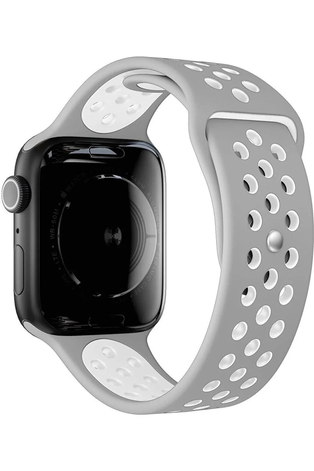 Apple Watch Uyumluultra 3 4 5 6 7 8 Se S 42 44 45mm Kordon Delikli Spor Band Kayış - pazariz Görsel 4