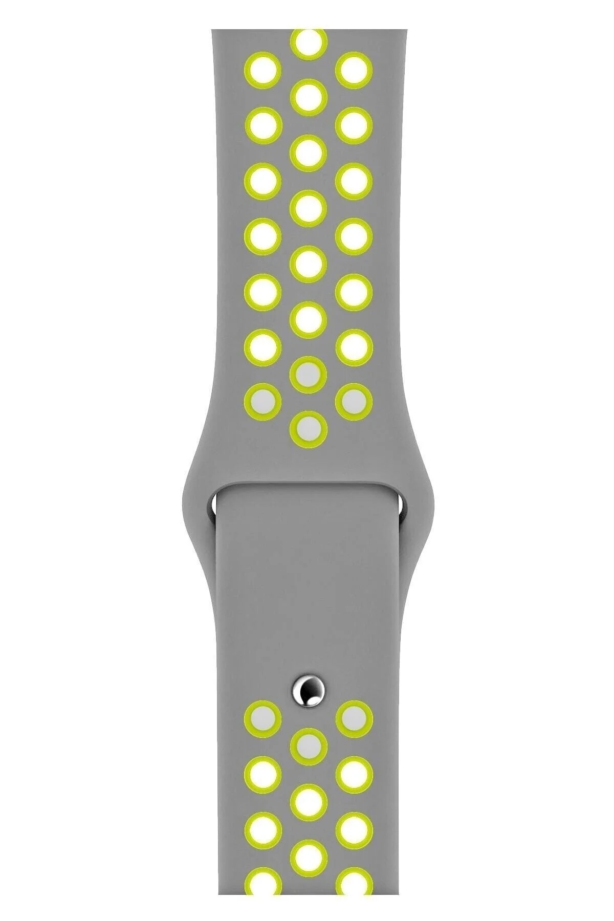Apple Watch Uyumlusilikon Kayış Delikli Kordon 1 2 3 4 5 6 7 Se 42mm/44mm/45mm