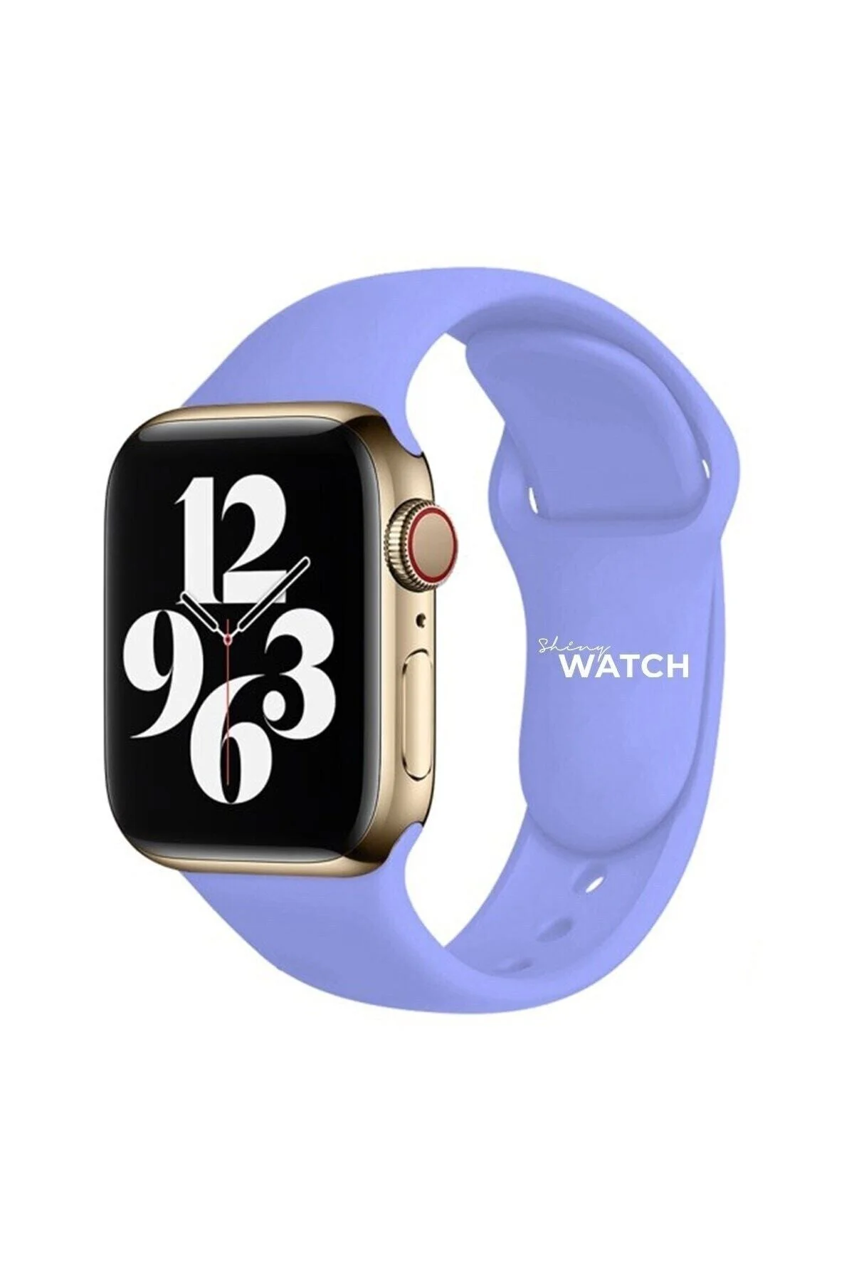 Apple Watch Uyumluspor Silikon Kordon 42/44mm Lila - pazariz Görsel 2