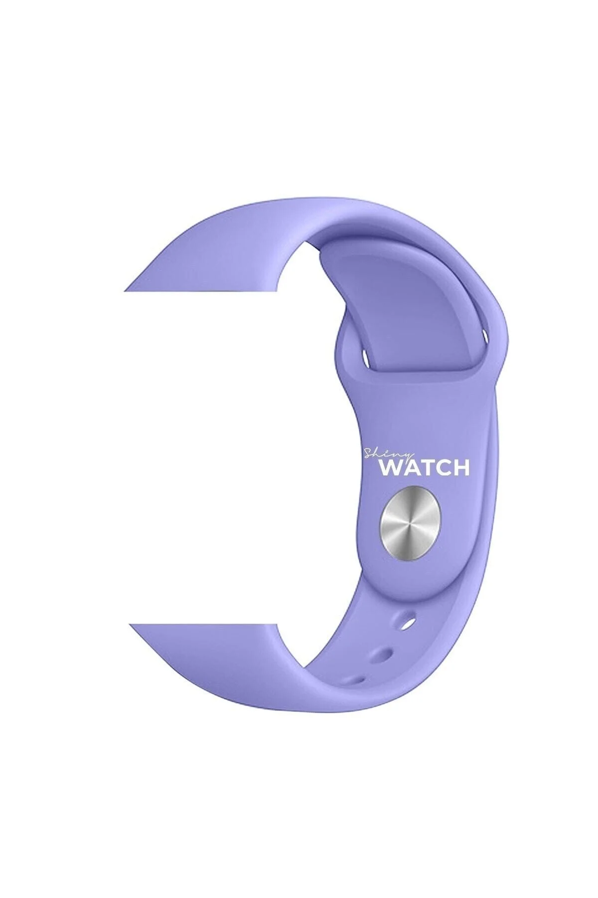 Apple Watch Uyumluspor Silikon Kordon 42/44mm Lila