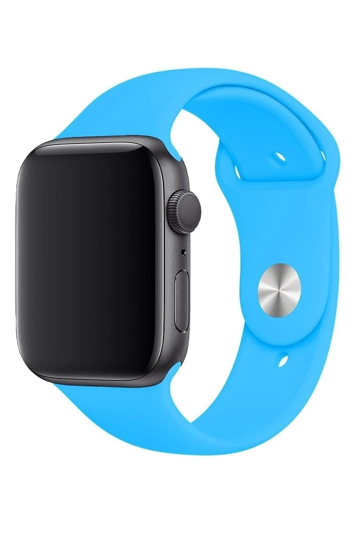 Apple Watch Uyumlu3 4 5 6 7 8 Se 38 40 41mm Kordon Kayış Klasik Silikon Uyumlu - pazariz Görsel 2