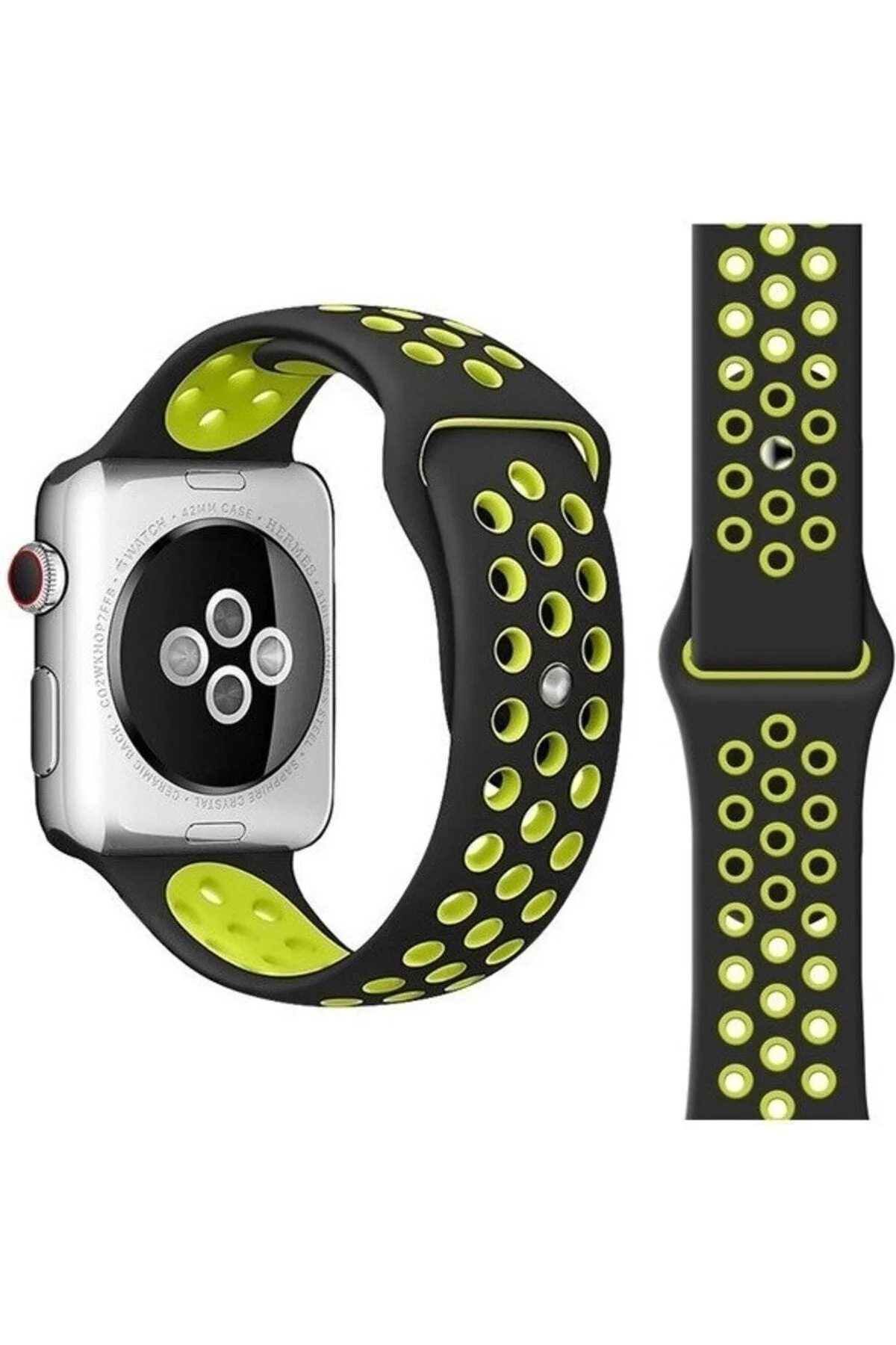 Apple Watch Uyumlu42mm 44mm 45mm 49mm 1/2/3/4/5/6/se/7/8/ultra Kordon Kordon Spor Kordo