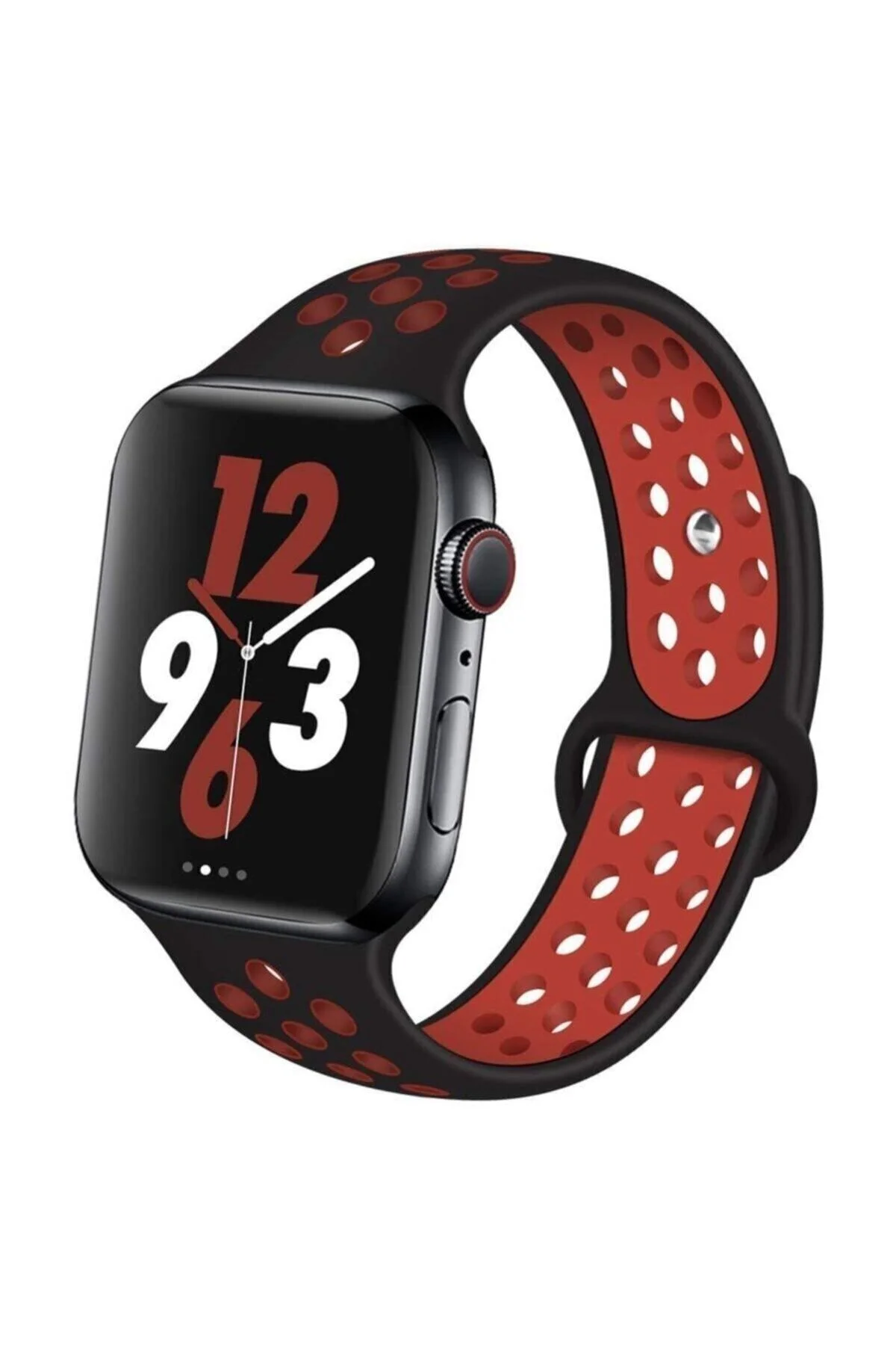 Apple Watch Uyumlusilikon Delikli Kordon Kayış 42-44 Mm