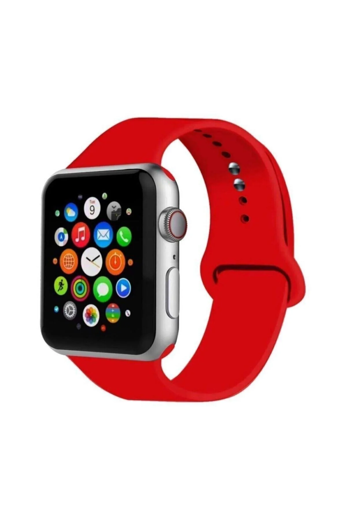 Apple Watch Uyumluunisex 2 3 4 5 42 Mm Ve 44 Mm Silikon Kordon Kayış - pazariz Görsel 3