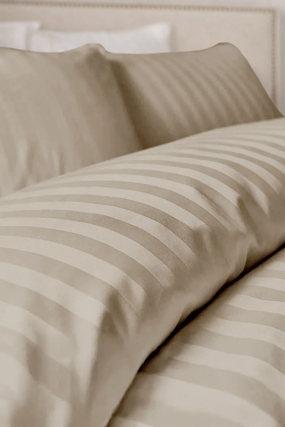 Çift Kişilik %100 Pamuk Saten Nevresim Seti | Premium Seri | 8 Renk Seçeneği (200x220) - Vionel Home Görsel 2
