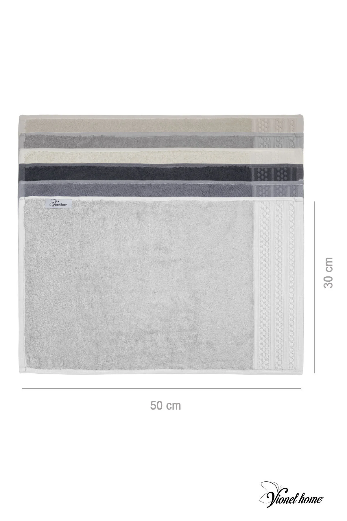 Softure 6’lı El Yüz Mutfak Havlu Seti | 30x50 cm | Günlük Kullanım | Yumuşak, Hızlı Kuruyan - Vionel Home Görsel 5