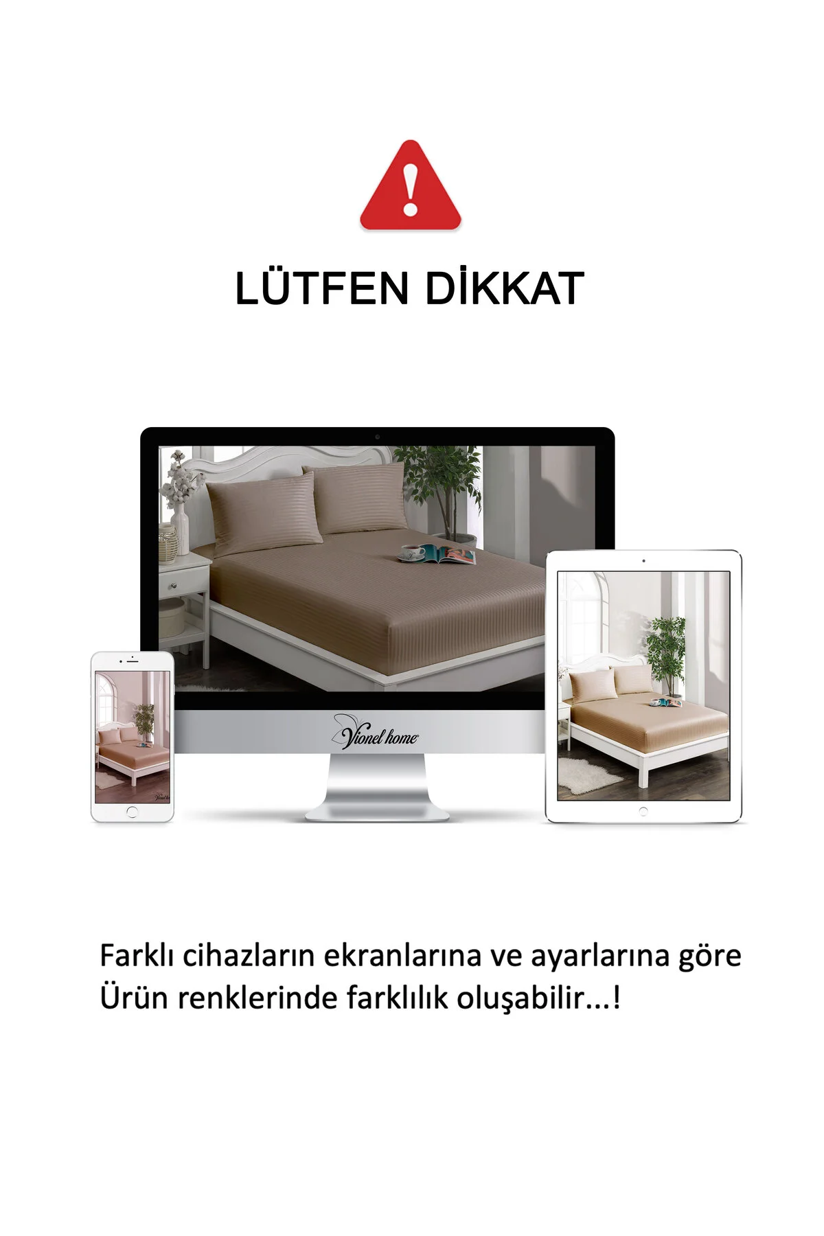 %100 Pamuk Çizgili Pamuk Saten Tek / Çift Kişilik Lastikli Çarşaf Seti |100x200|160x200|180X200 - Vionel Home Görsel 5