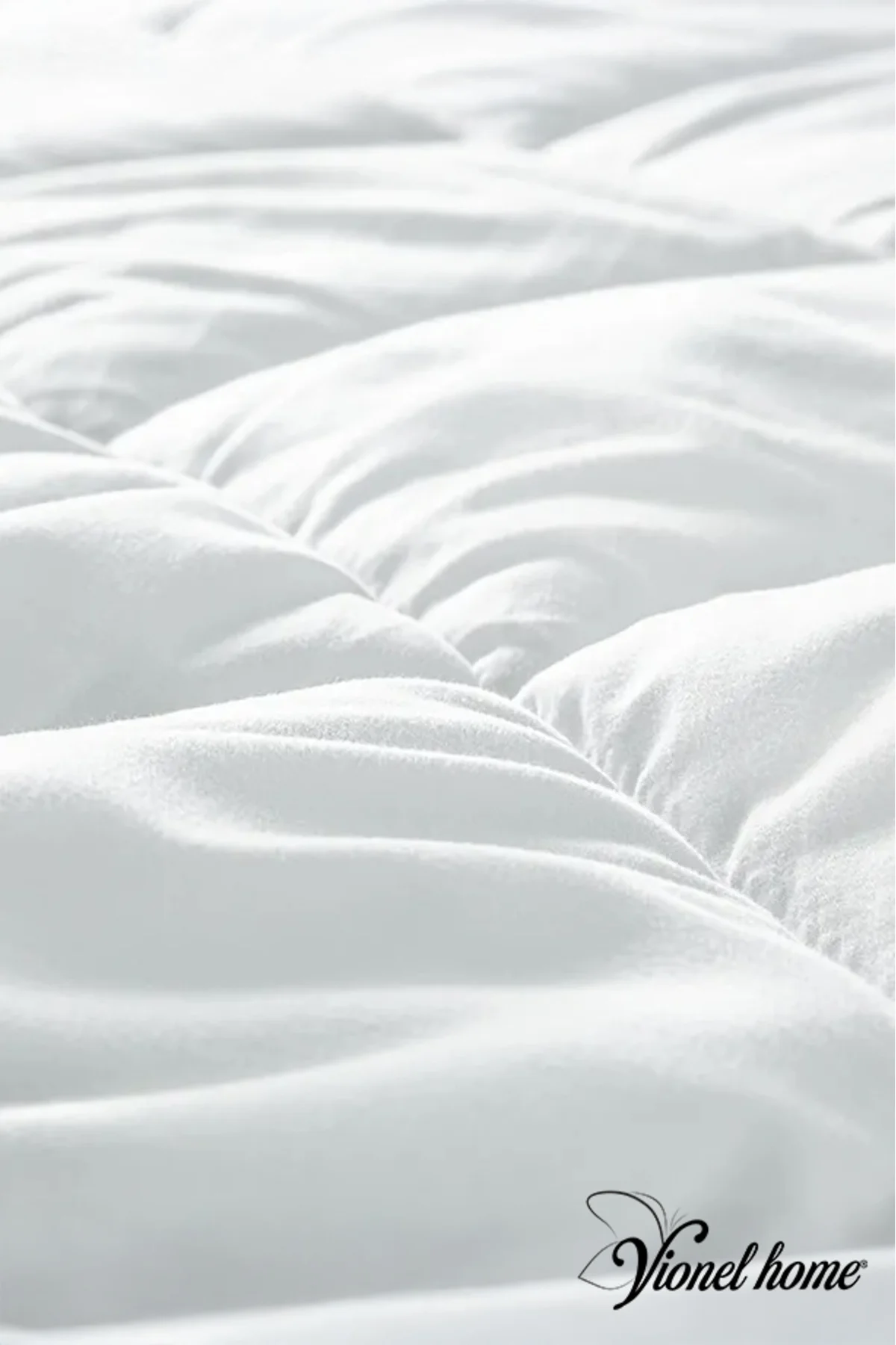 Ecotermo Tek Kişilik Microfiber Antialerjik Silikon Yorgan | Çeyizlik | Otel Yorganı | 155x215 Cm - Vionel Home Görsel 4