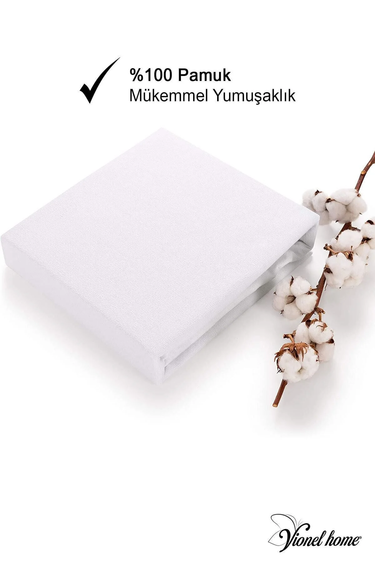 %100 Pamuklu, Sıvı Geçirmez Bebek Ve Çocuk Yatak Koruyucu Alez, Park Beşik, Kreş Anaokulu Alezi - Vionel Home Görsel 6