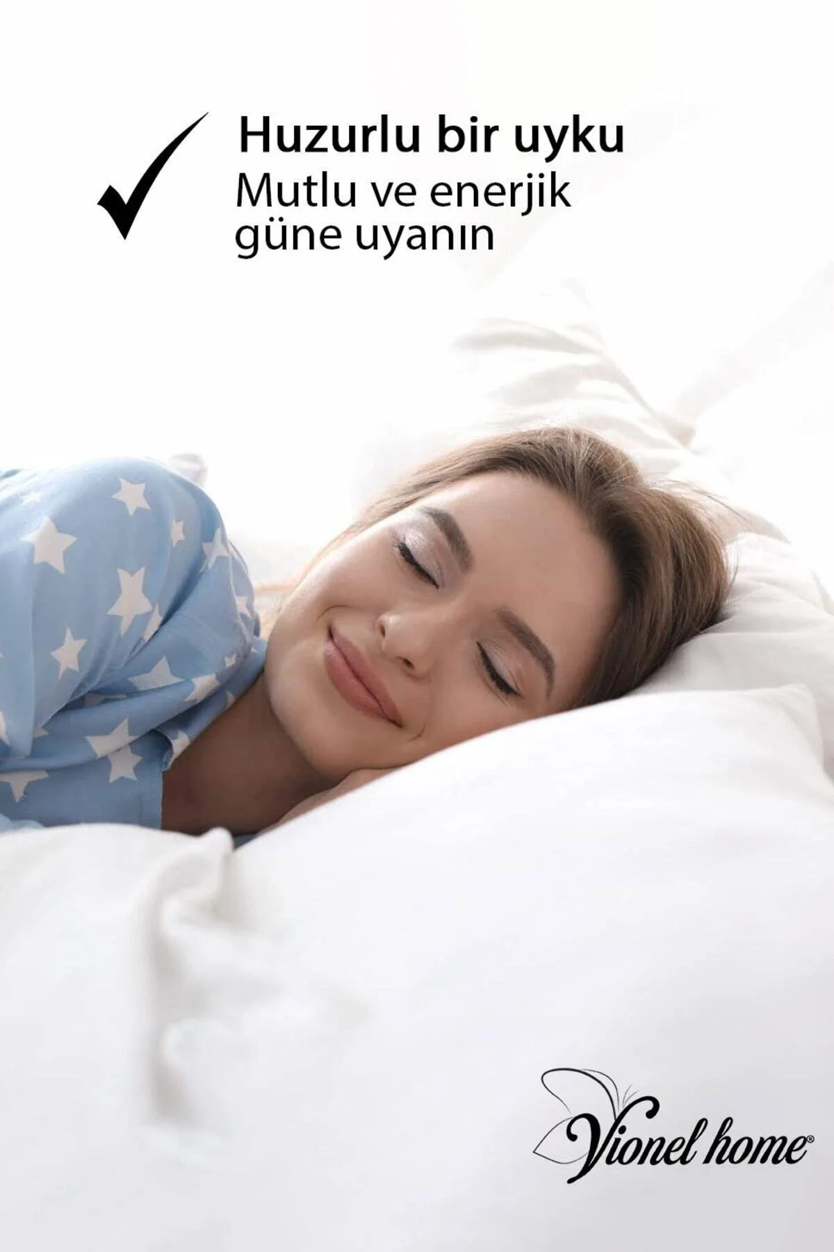 %100 Pamuk Kapitoneli 2’li Yastık Alezi Koruyucu Kılıf (50X70 CM) - Vionel Home Görsel 5