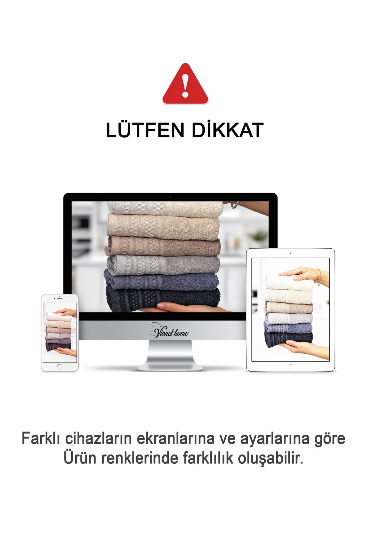 %100 Pamuk Softure Banyo Havlusu | Yüksek Emici | Yumuşak Dokulu | Premium Havlu | 100x140 cm - Vizo - Vionel Home Görsel 6