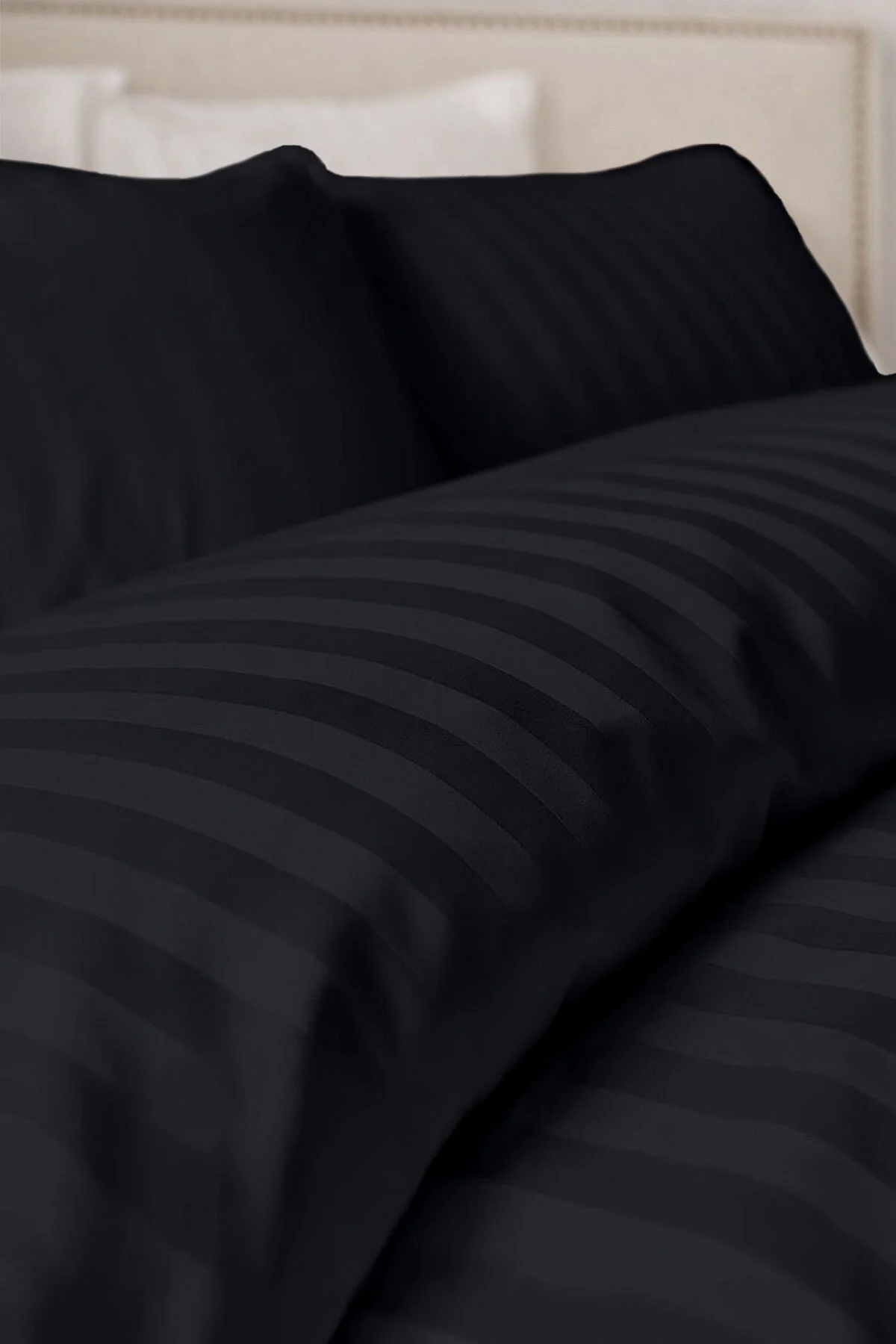 Tek Kişilik %100 Pamuk Saten Nevresim Seti | Premium Seri | 8 Renk Seçeneği (160x220) - Vionel Home Görsel 2