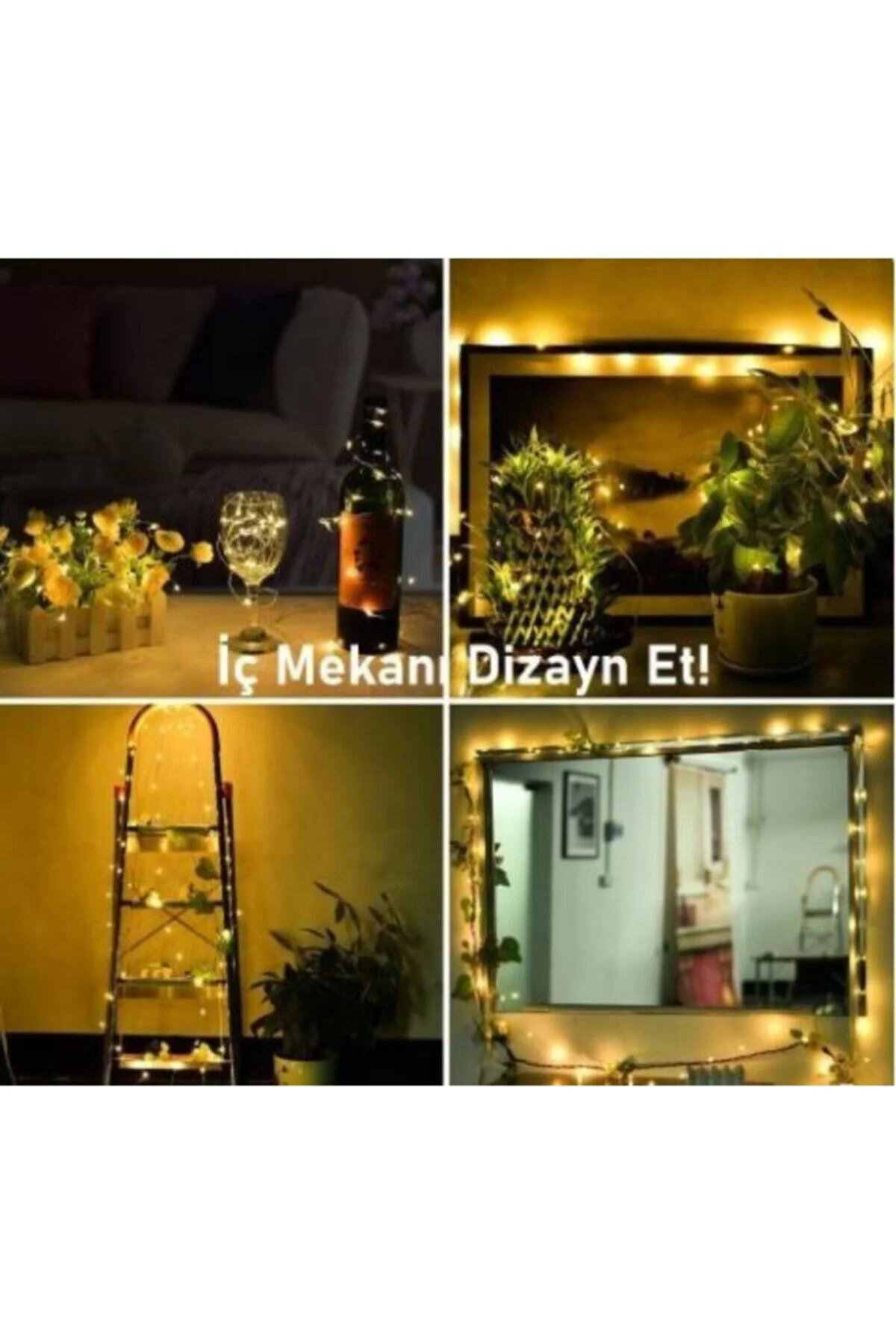 5 Metre Peri Led Gün Işığı Pilli - alayımbari Görsel 2
