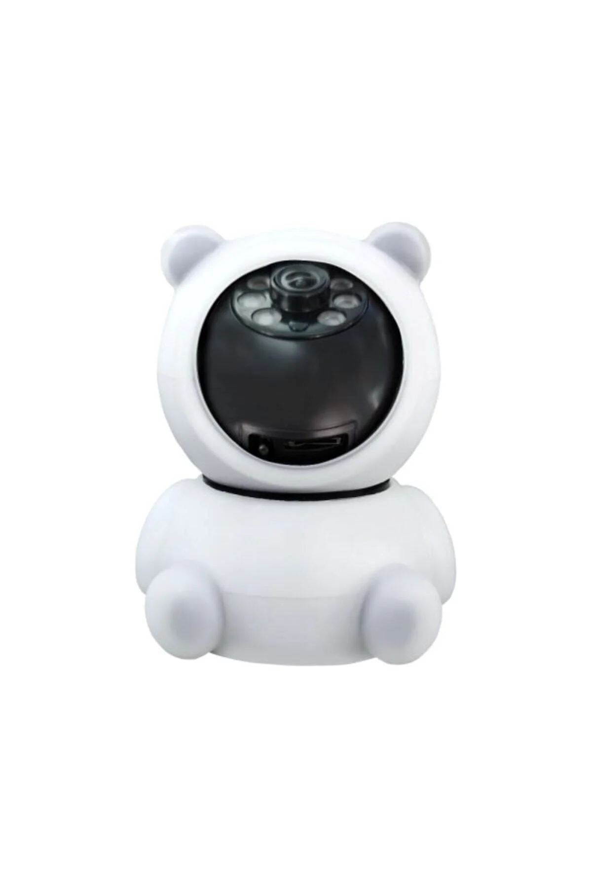Panda Görünümlü 360° 1080p Ip Güvenlik Kamerası Gece Görüşlü Bebek Bakıcı Ip Wifi Kamerası - pazariz Görsel 8