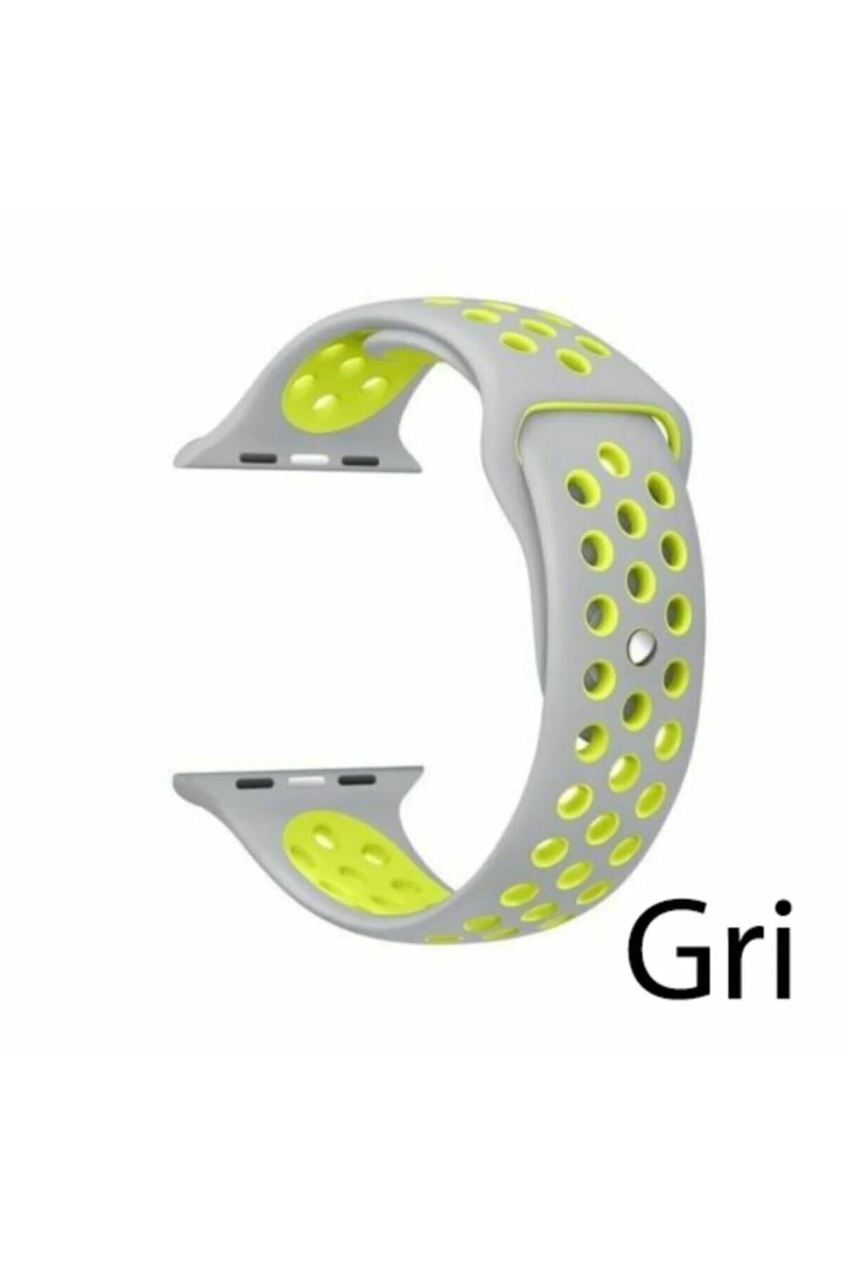 Apple Watch Uyumlu3 4 5 6 7 8 Ultra 42mm 44mm 45mm Spor Silikon Kordon