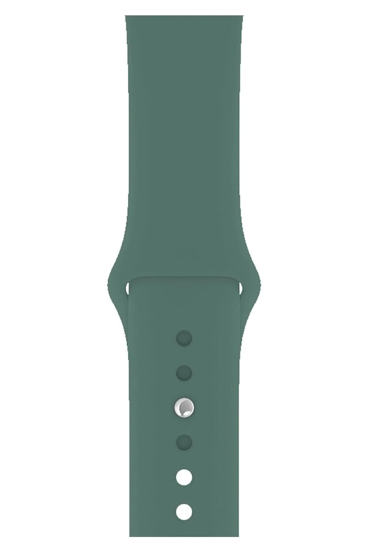 Apple Watch Uyumlukordon 1 2 3 4 5 6 7 8 Se 42 Mm 44 Mm 45 Mm Silikon Kordon Kayış - pazariz Görsel 2