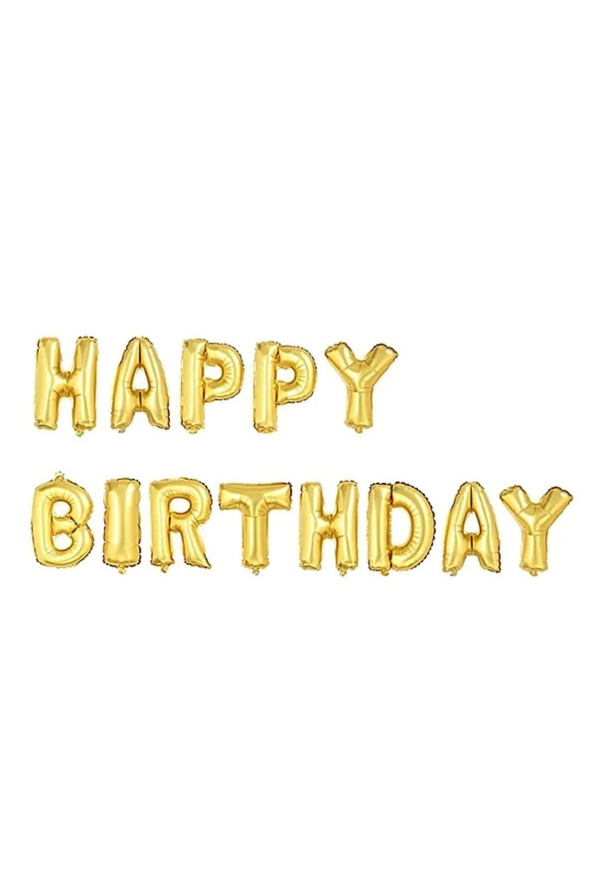Happy Birthday O Balon Seti Parti Aksesuarları - Xnews Görsel 3