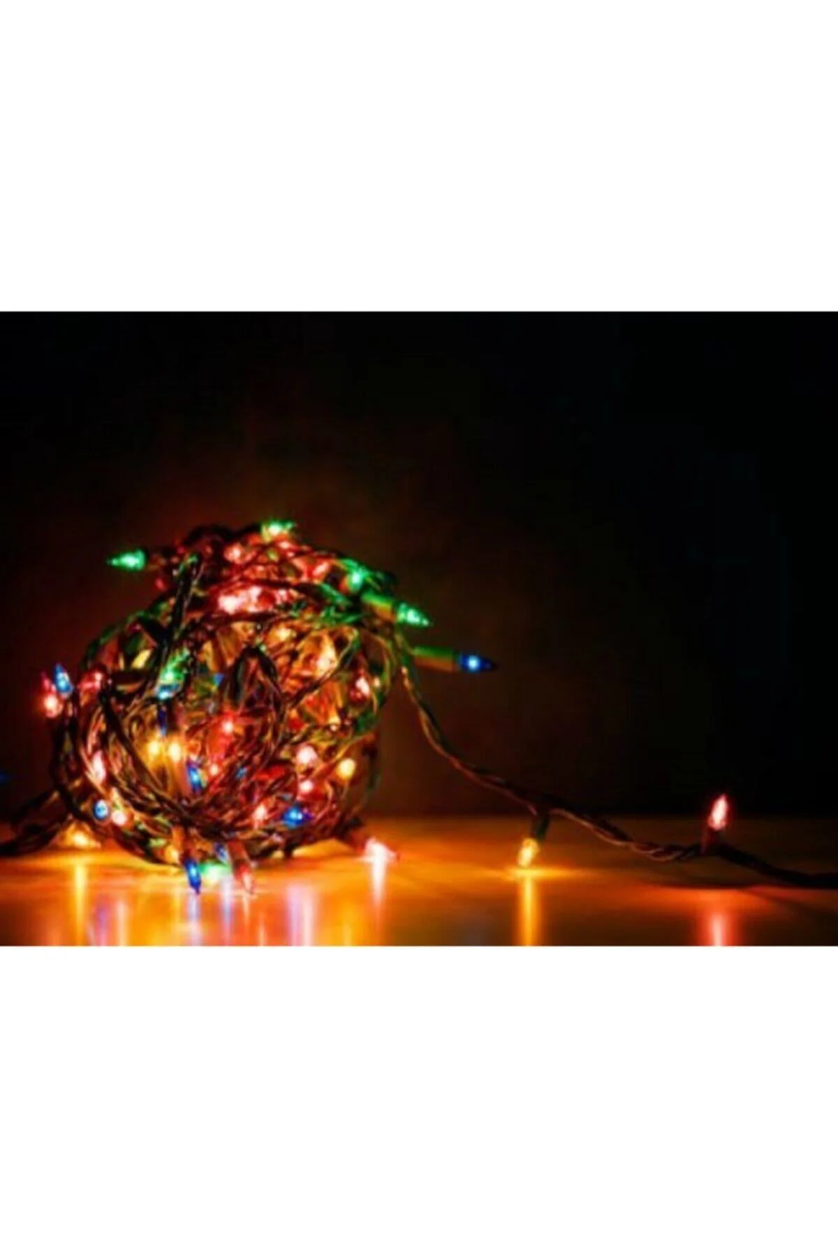100 Ledli 8 Fonksiyonlu Dekor Lambası (10m Rgb) - pazariz Görsel 2
