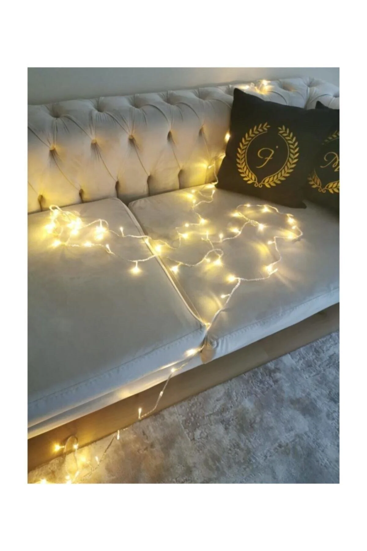 10 m Rgb 100 Led Fişli Noel Parti Yılbaşı Ağaç Dekoratif Aydınlatma Lambası Animasyonlu Süsleme