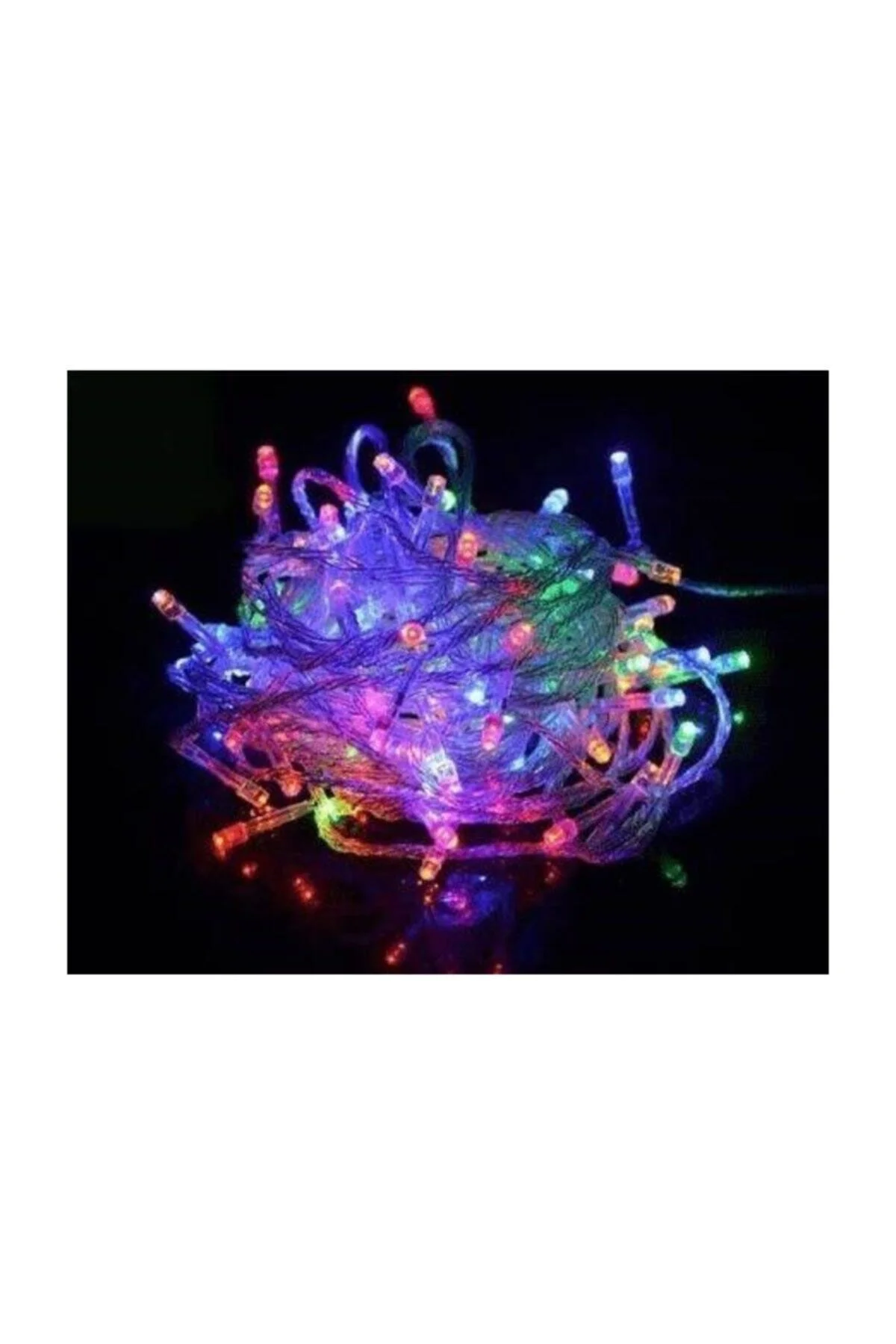 Renkli Dekor Lambası, 10 Metre, 100 Led, Canlı ve Şık Aydınlatma Dekoru - TOPROCKSTORE Görsel 3