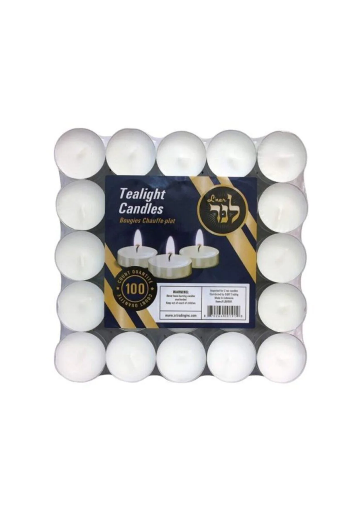 Beyaz Tealight Mum 25 Li – Mum &amp; Kandil - Partioutlet Görsel 3