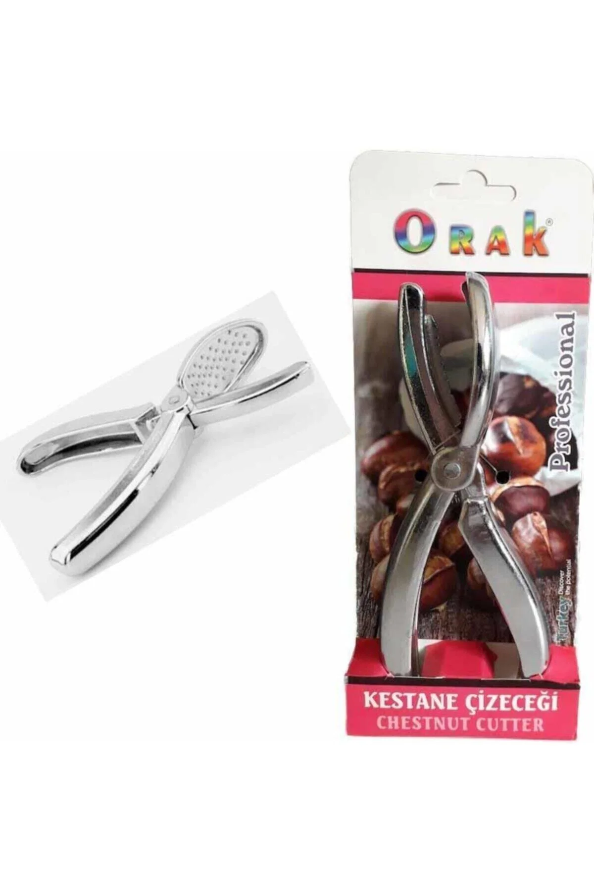 Pazarız Metal Kestane Çizici,kestane Kırıcı,kestane Kesici