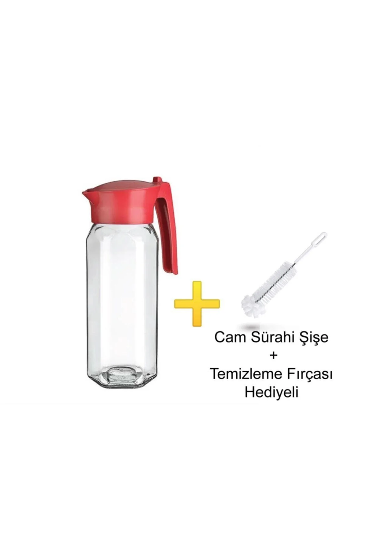 Titiz Betty Jug Sürahi 1500 Ml + Şişe Temizleme Fırçası Hediye