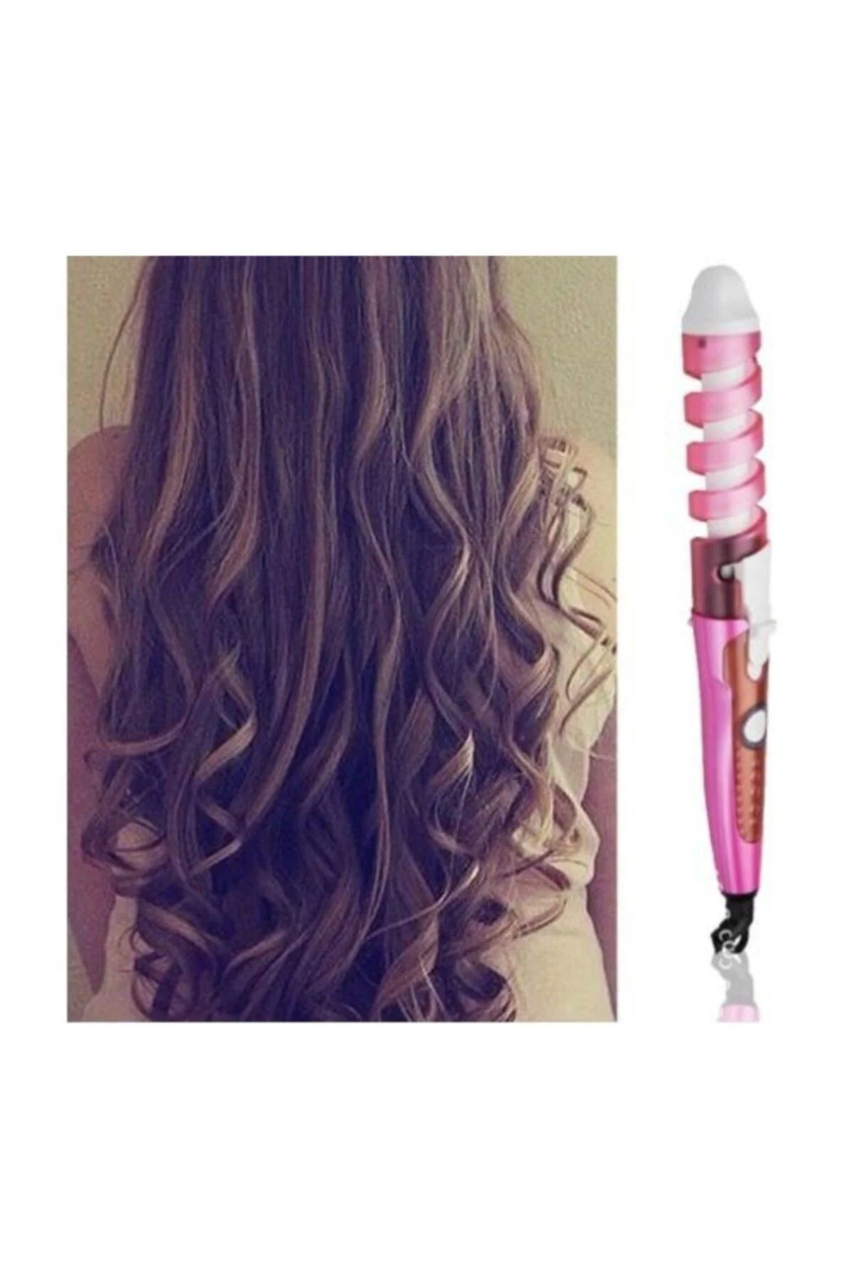 Rızhen Curling Iron Saç Düzleştirici Şekillendirici - pazariz Görsel 3
