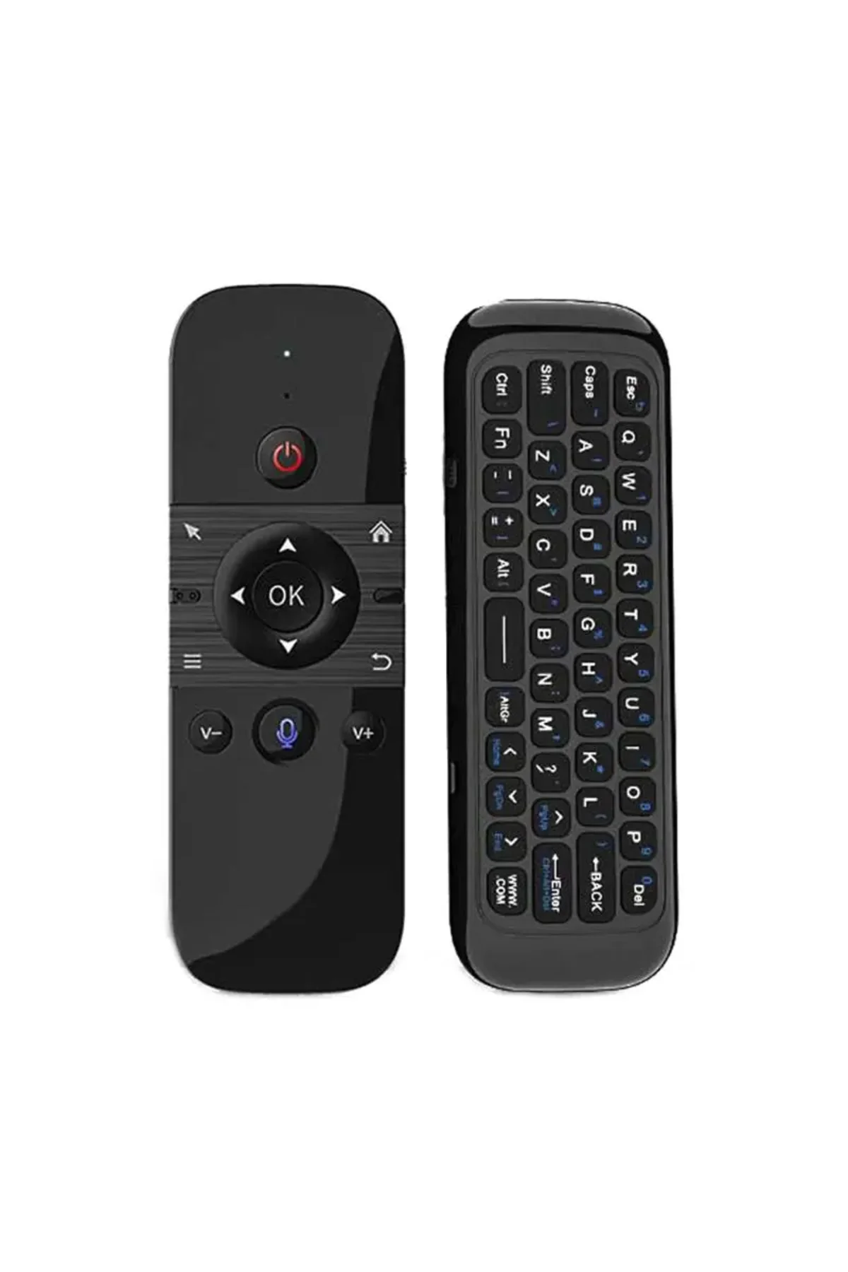 2.4ghz Klavye Sesle Kumanda Jiroskop Air Mouse Akıllı Tv Android Box Klavye Uzaktan Kumanda